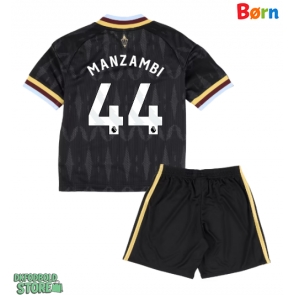 Aston Villa Johan Manzambi #44 Replika Babytøj Udebanesæt Børn 2026-27 Kortærmet (+ Korte bukser)